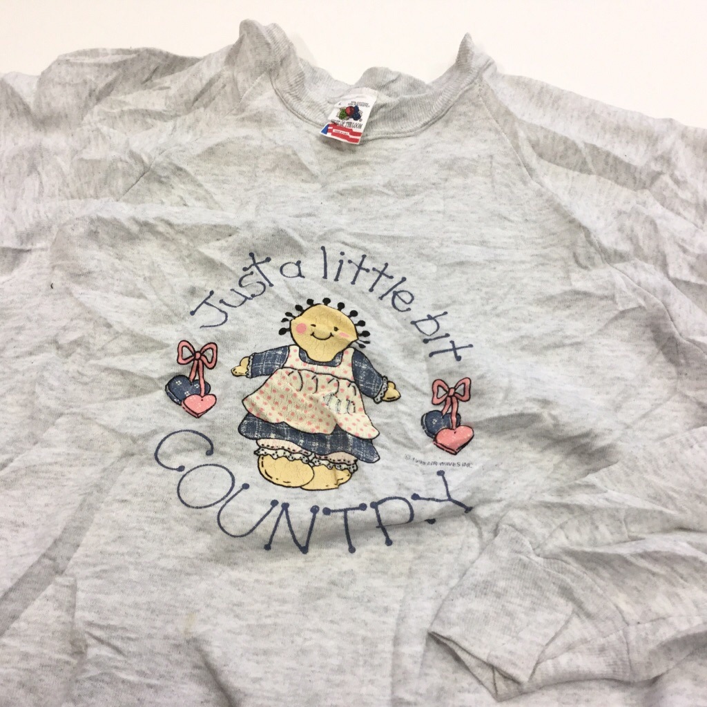 ����ꥫ���� ��ǥ����� Ĺµ�������å� MADE IN U.S.A L/���ߤꥰ�졼 ����ȥ꡼ �ͷ� ������� �ȡ��� �ɡ��� �ϡ��� FRUIT OF THE LOOM ͢���� ����̵�� ���ᥫ��