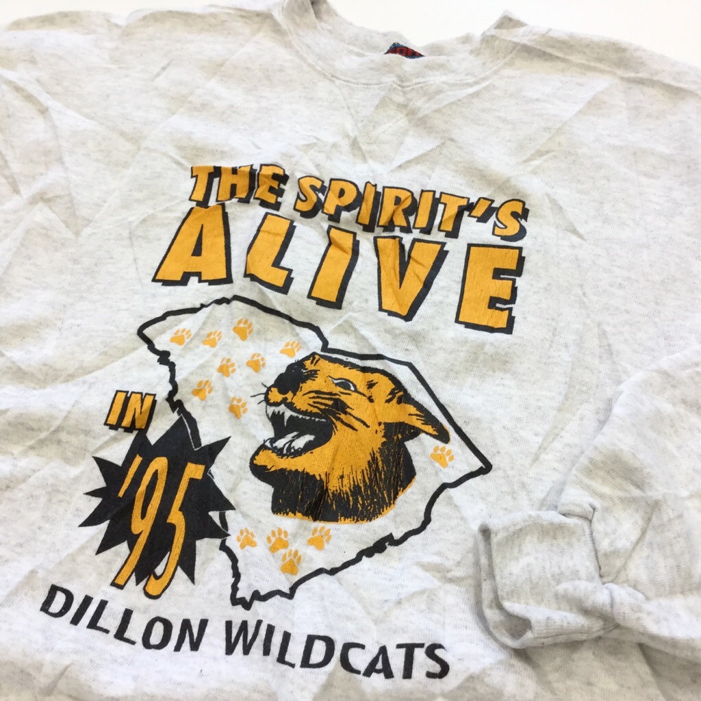 ꥫ å ȥ졼ʡ SOFFE Fleece ̵ XL/ߤꥰ졼 DILLON WILDCATS '95 ͢ ᥫ 岷  å 礭 ӥå С