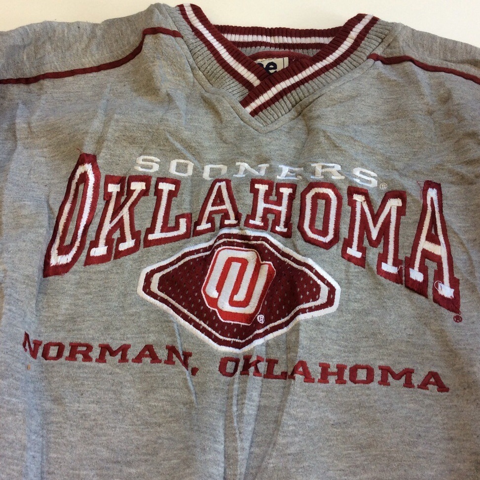 OKLAHOMA UNIVERSITY ۥ åå ȥ졼ʡ ̵ XL/졼 ꥫ͢ USA ᥫ LEE ꡼ ֥  ݡ Vͥå  礭 LL O ӥå С å 岷 