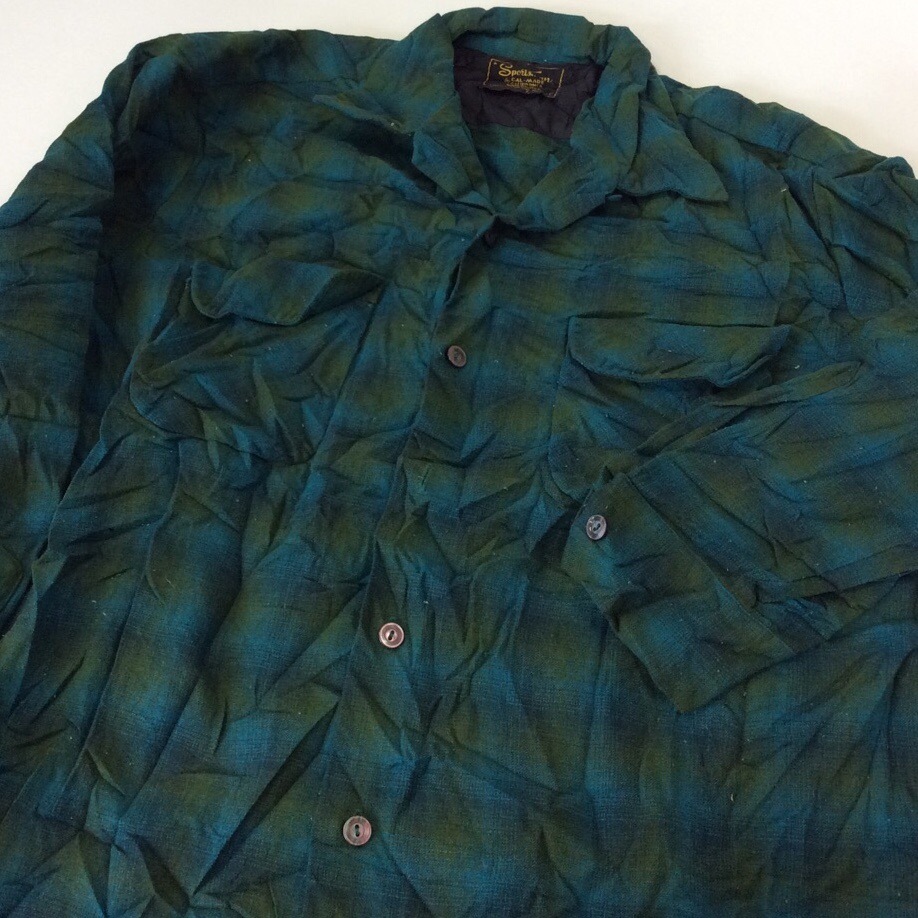 SPORTSMAN ݡĥޥ ӥơ Ĺµ륷 ̵ L/С꡼ ꥫľ͢ MADE IN USA ᥫ  ץ󥫥顼 եåդݥå ܥå 50's ͥ륷 ɡå ֥ 岷 