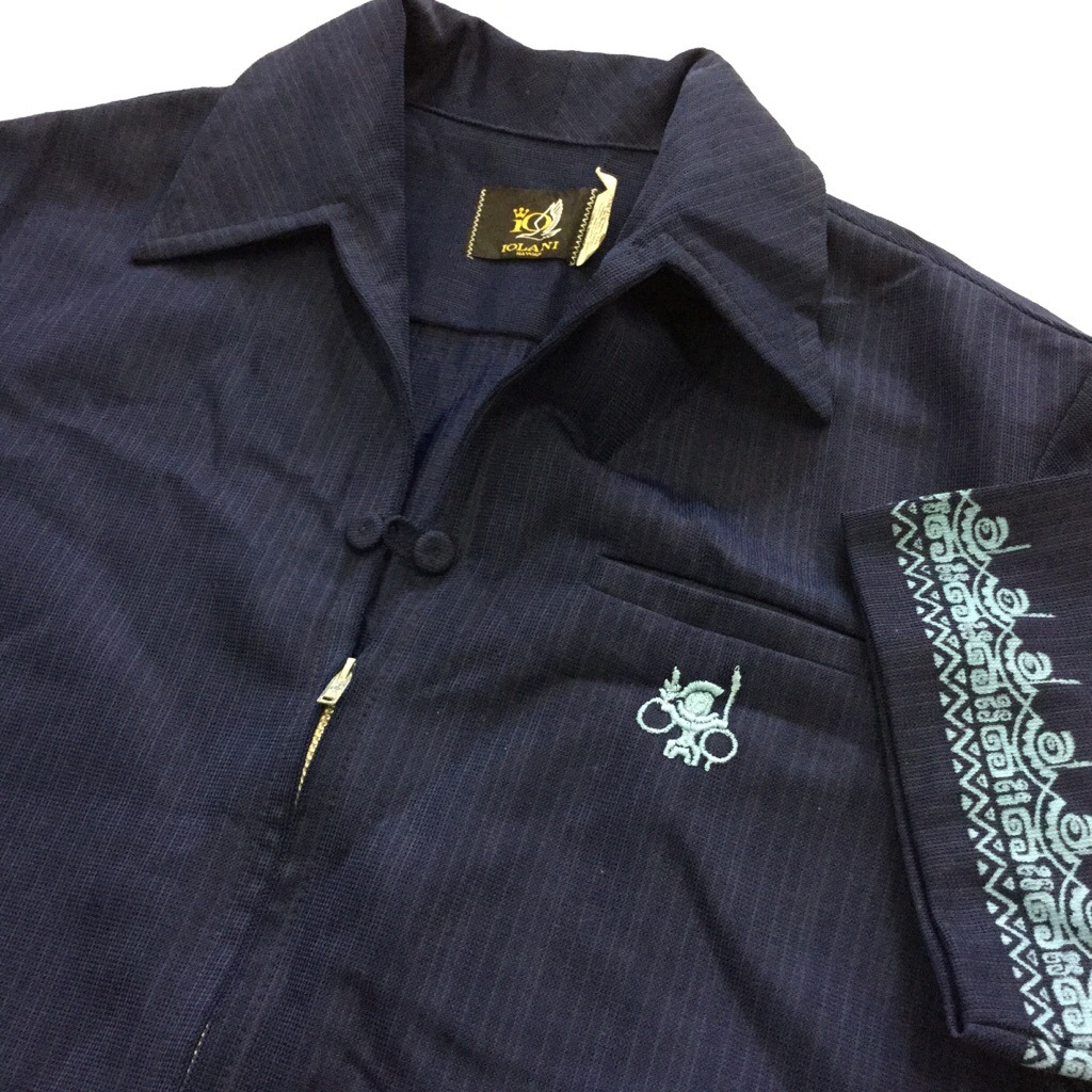 IOLANI ������� �ϥ磻���� ���åץ����� �ӥ�ơ��� MADE IN HAWAII ����̵�� ��� S/�����ͥ��ӡ� ̵�� ����ꥫľ͢�� Ⱦµ����� ����ĥ��㥱�å� USA����