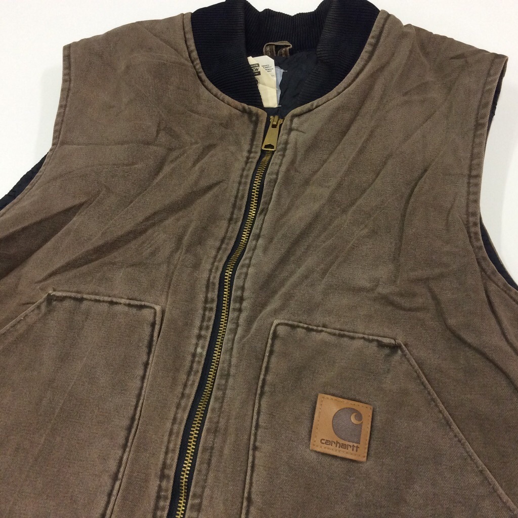 CARHARTT �����ϡ��� ���å��� ���㥱�åȥ٥��� ������㥱�å� ����̵�� L/�㡦�֥饦�� ����ꥫ͢�� MADE IN USA ���ᥫ�� �֥��� ���� ����ץ� ���� Ϸ�� ���岷 ����