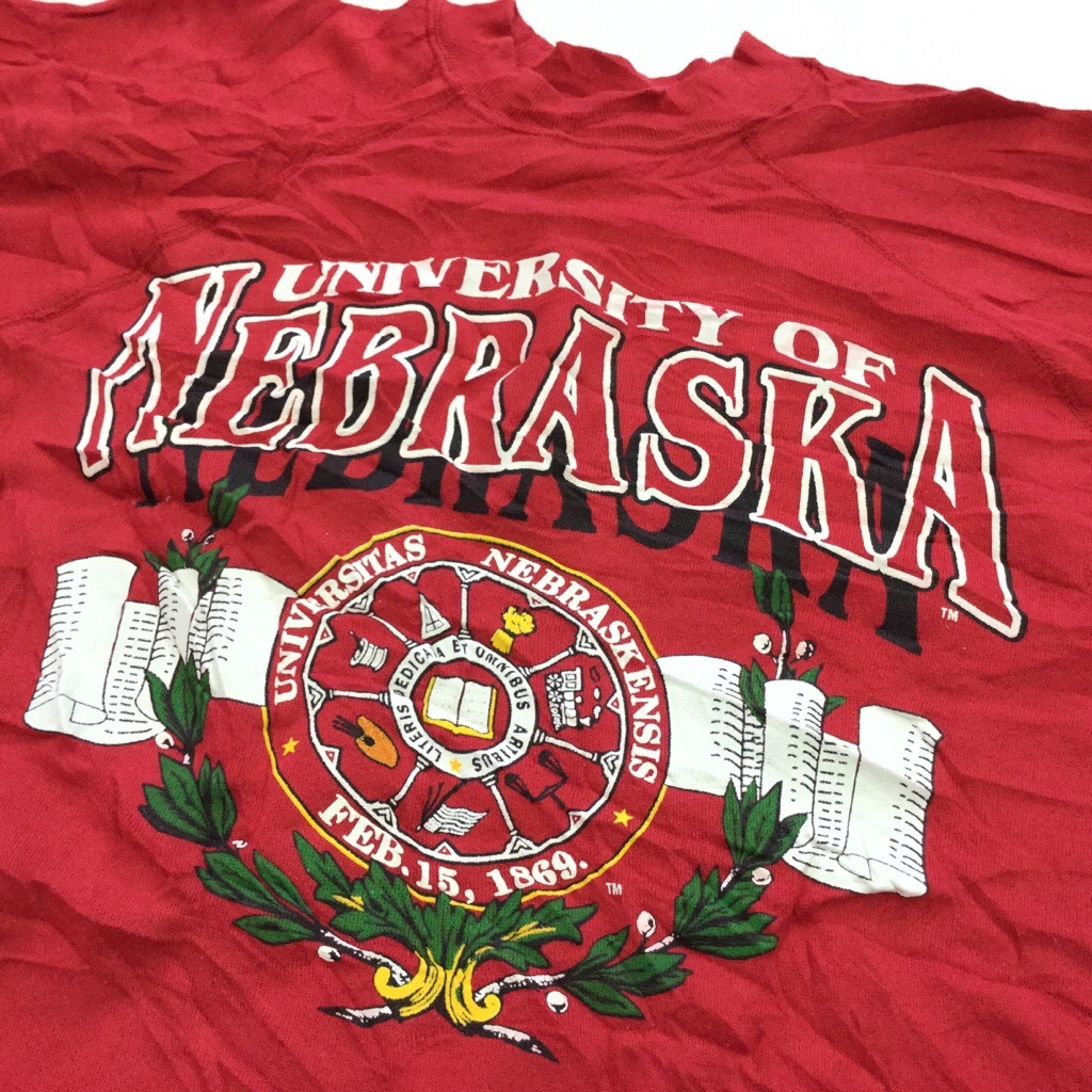 UNIVERSITY OF NEBRASKA ֥ͥ饹 åå ȥ졼ʡ ̵ MADE IN U.S.A. XL/֡å 饰 4ܿ Jostens ꥫ͢ ᥫ  礭 LL O ӥå С å 岷 