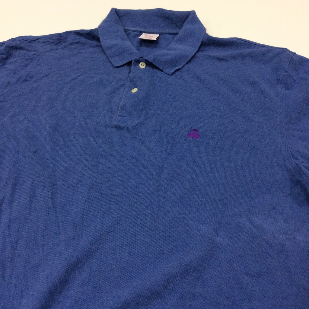 BROOKS BROTHERS ֥å֥饶 Ⱦµݥ λ ̵ XL/ġ֥롼 ꥫ͢ USA ᥫ ֥  ǥե꡼ ɽ 礭 LL XO ӥå С  ݡ 岷 