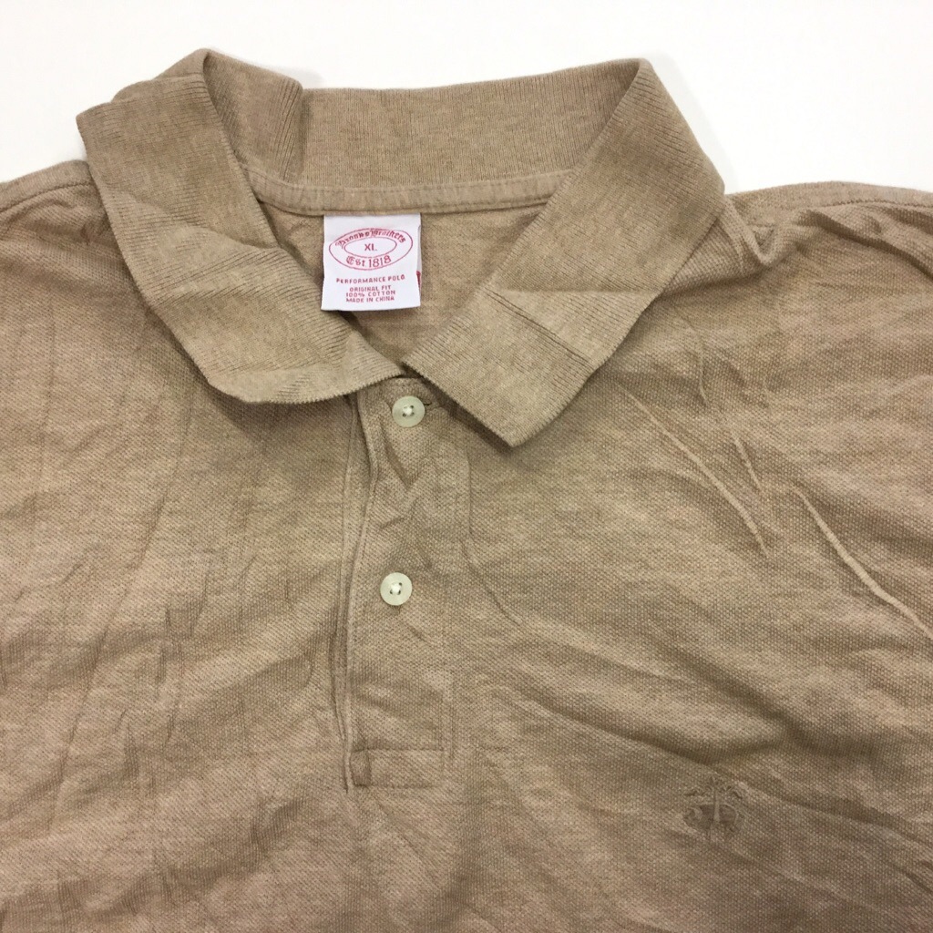 BROOKS BROTHERS �֥�å����֥饶���� Ⱦµ�ݥ������ ���λ� ����̵�� XL/���� �֥��� ���� ������ǥ�ե꡼�� �ɽ� ����ꥫ͢�� USA �礭�������� LL XO �ӥå������� �����С������� ����� ���ݡ��� ���岷 ����