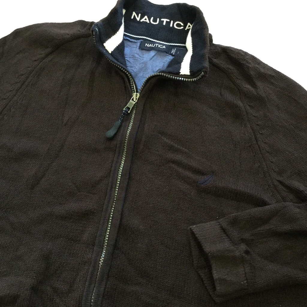 NAUTICA �Ρ��ƥ��� ���åȥ�˥å� �������� �����ǥ����� ���ݥ���� ����̵�� L/�� ���åѡ����㥱�å� W���å� ����ꥫ͢�� USA ���ᥫ�� �ɽ� �֥��� ���� ����ץ� ���岷 ����