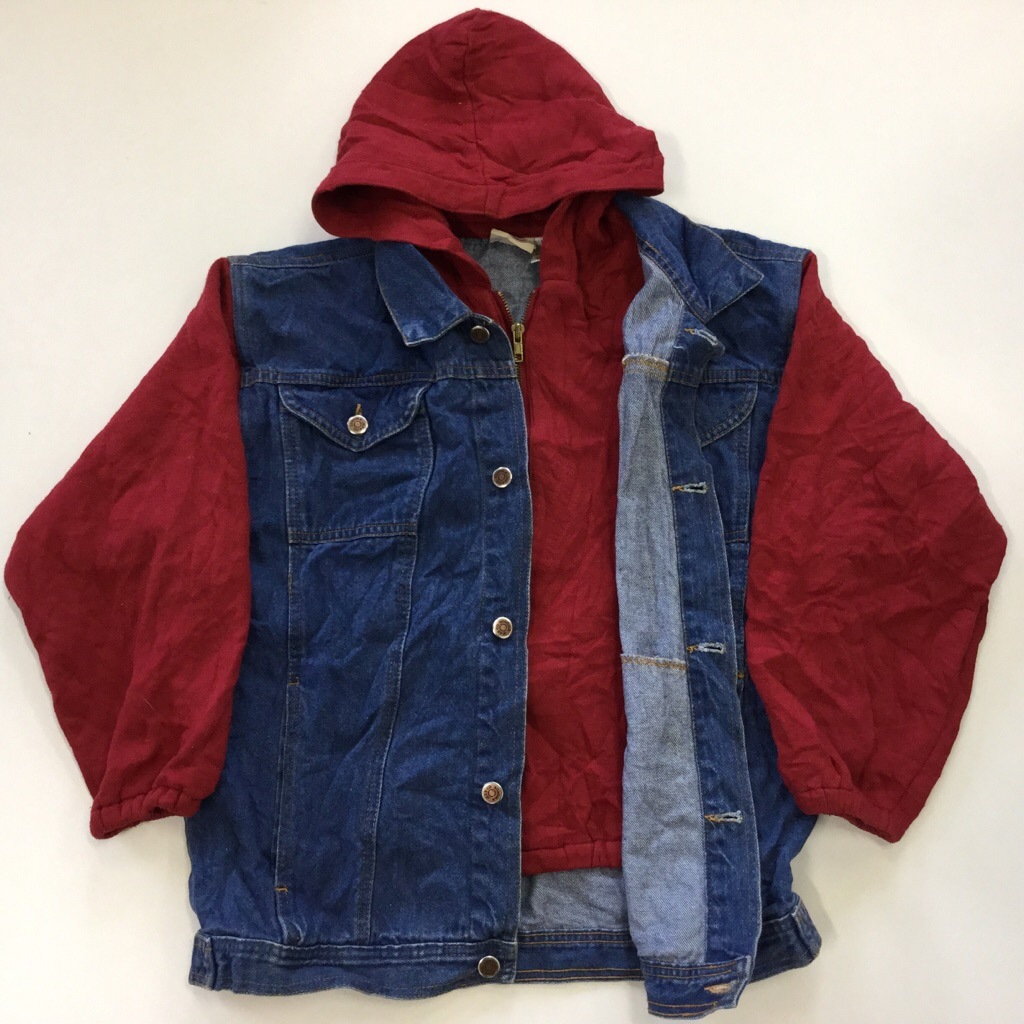 ꥫ G ǥ˥ॸ㥱å åץåץѡ å L/֥롼x ǥ˥٥  Ť ֥륫顼 ̵ USA  ͢