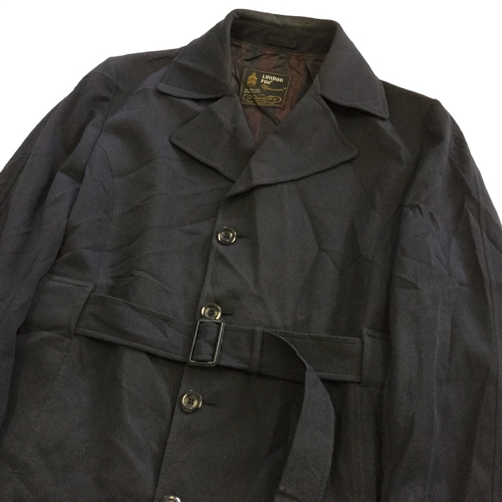 LONDON FOG ����ɥ�ե��� ����ꥫ���� �ȥ��������� ���󥰥����� ɨ�� ����̵�� 44REG/�����֥�å� �ե����ޥ� USAľ͢�� �ӥ�ơ��� ������� ���岷 ���� �礭�� �ӥå� �����С�