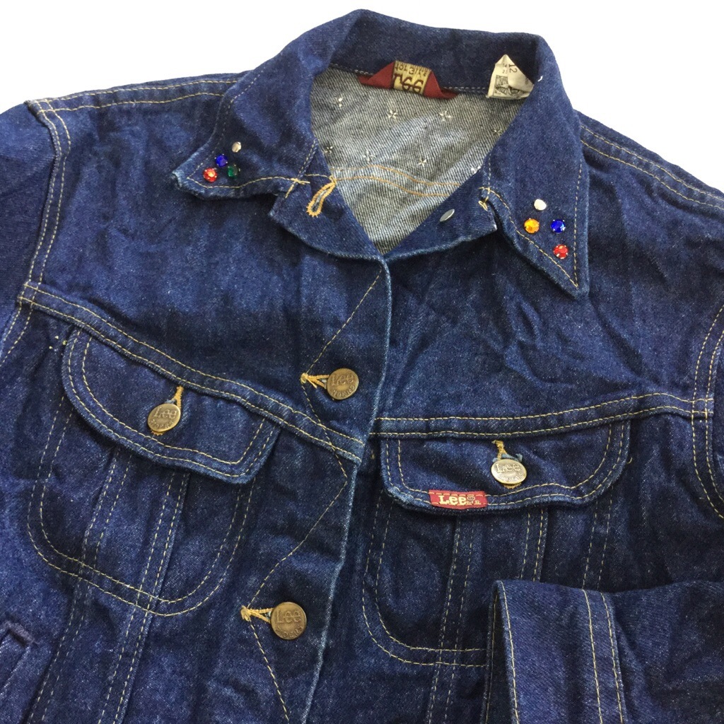 Lee for Girls �꡼ ����ꥫ���� �ǥ˥ॸ�㥱�å� ������� �����륺 12/�ǥ˥�֥롼 MADE IN USA ǻ�� 4 �ݥ��å� RIDERS ����̵�� ����� ͢����