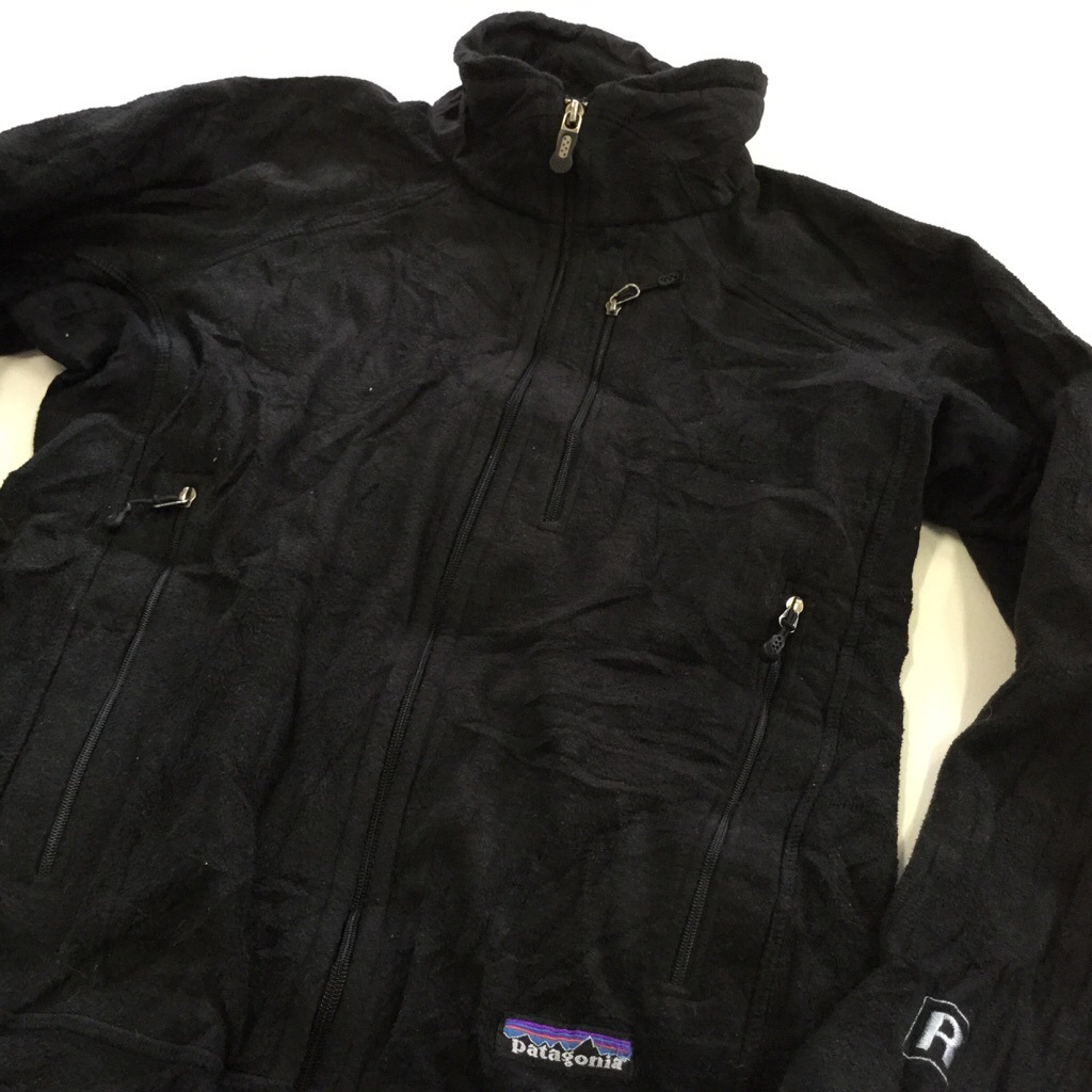 Patagonia �ѥ����˥� �ե꡼�����㥱�å� ���åץ��åץ��㥱�å� POLARTEC ����̵�� ��ǥ����� XS/�����֥�å� ����ꥫ͢�� USA ���ᥫ�� �֥��� ̵�� ���岷 ����