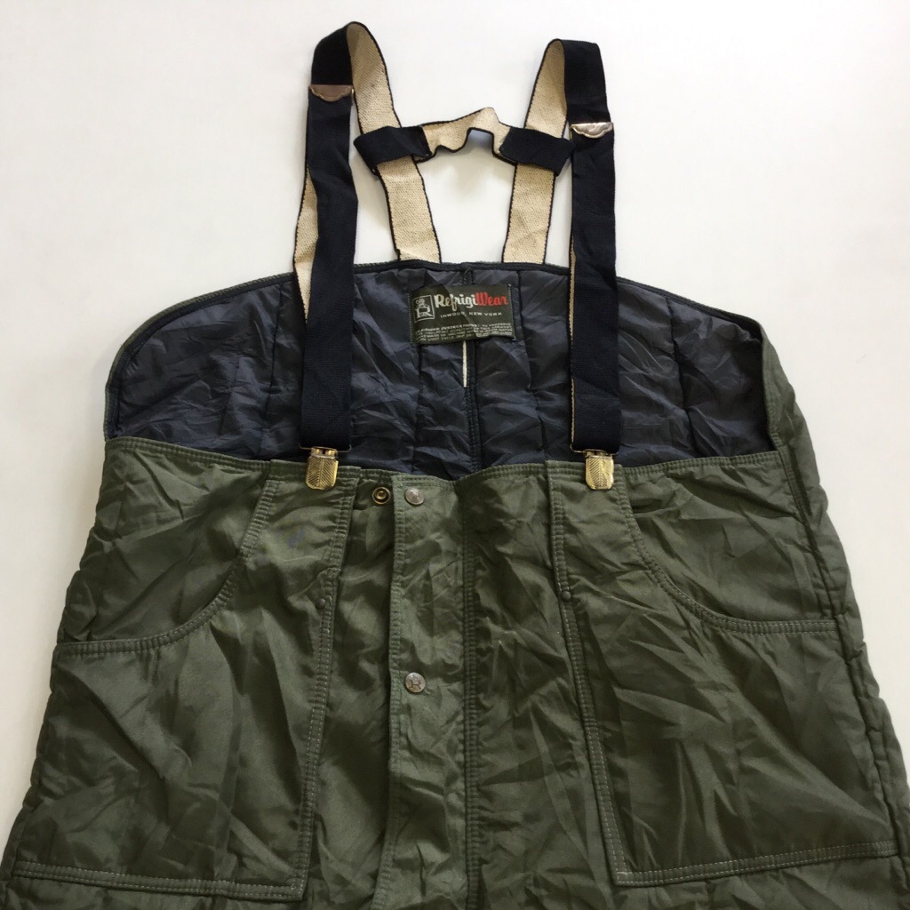 Refrigi Wear �ʥ�����ѥ�� �Ĥʤ� ����̵�� �ӥ�ơ��� ��� L-XL/���꡼�� MADE IN USA �����С������� ����ꥫľ͢�� ���ᥫ�� ��� �ڥ��󥿡� �����ȥɥ� ���岷 ����