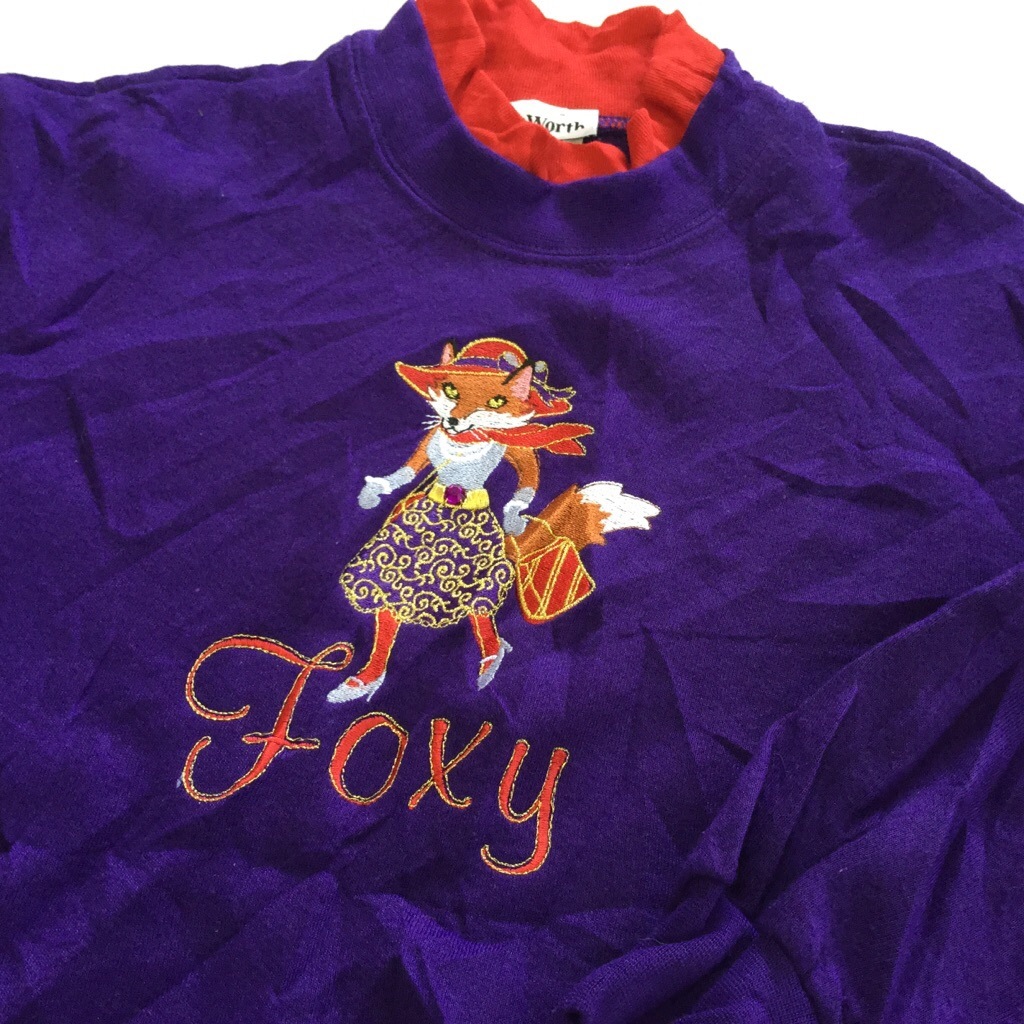 ����ꥫľ͢�� ��ǥ����� �ϥ��ͥå� ���֥�ͥå� Foxy �������å� �ȥ졼�ʡ� XS/�硦�ѡ��ץ� �����å� ���Ĥ� FOX �ɽ� ���岷 ����̵�� USA