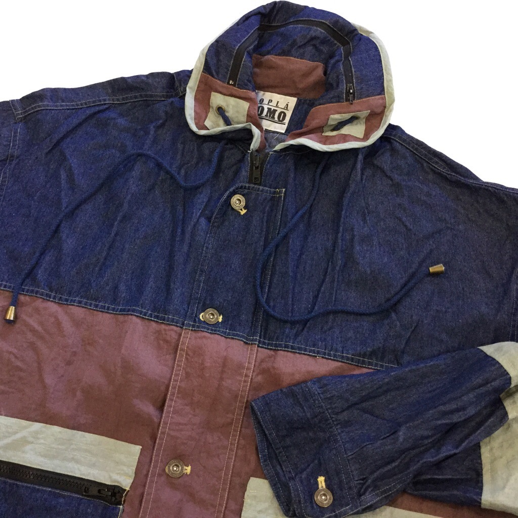 ����ꥫľ͢�� HOPLA UOMO �ǥ˥ॸ�㥱�å� ���åץ��åץѡ����� ����̵�� ��� L/�ǥ˥�֥롼x��Ʀx���졼 ����ꥫ͢�� USA ���ᥫ�� ���ꥸ���ѡ� ���С������� ���岷 ����