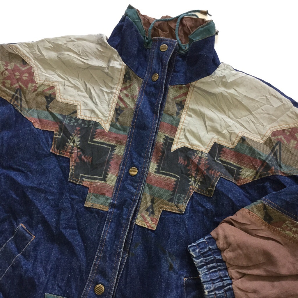 ꥫľ͢ FALLS CREEK ǥ˥ॸ㥱å åץå ̵ ǥ L/ǥ˥֥롼 ͥƥ ̱¯ ꥫ͢ USA ᥫ ѡ 岷 