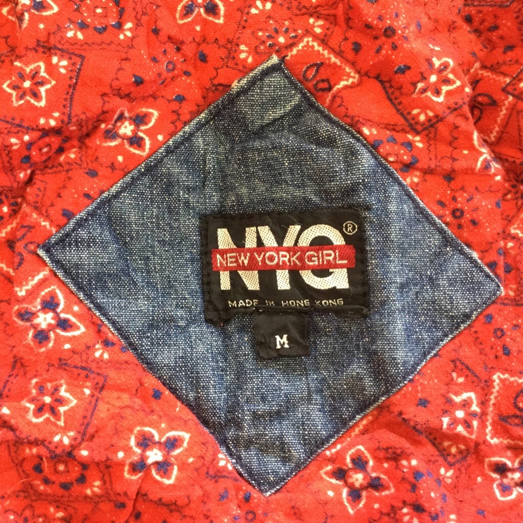 ����ꥫ���� NEW YORK GIRL �ǥ˥ॸ�㥱�å� G����� �ա����� ����̵�� ��ǥ����� M/�ǥ˥�֥롼 USA ���ᥫ�� ��������� �Ť����� �ͥ�饤�ʡ� ��� NYG ͢���� ���岷 ����