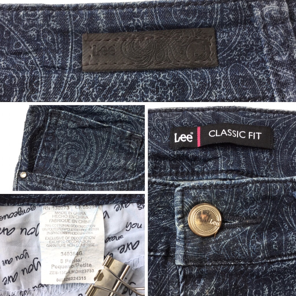 Lee ꡼ ǥ ǥ˥ѥ ˡѥ ڡ꡼ץCLASSIC FIT ̵ 8 Petite/ǥ ȥ졼 åѡե饤 ꥫ͢ USA ᥫ ֥ ȥå 岷 