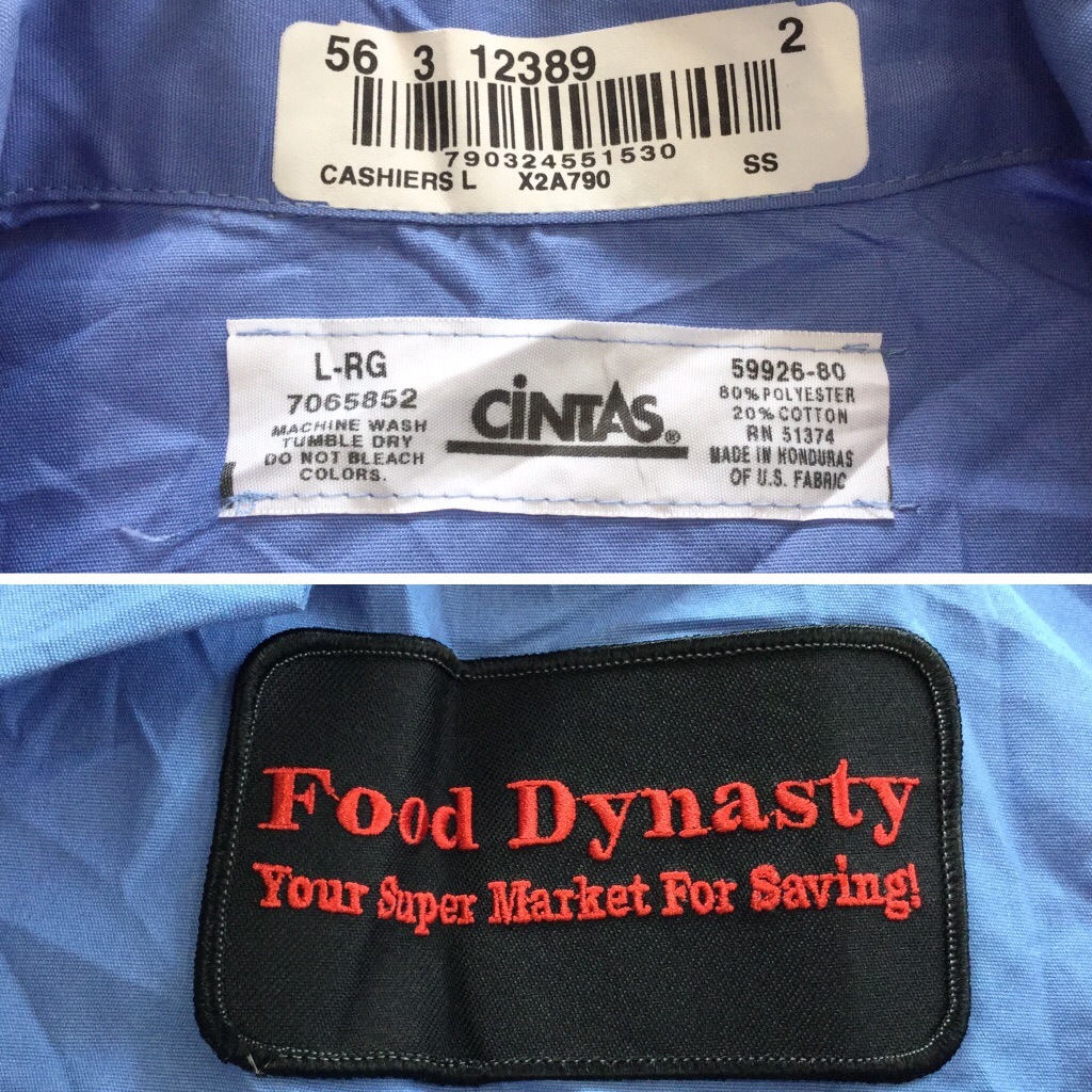 ꥫľ͢ ĥ㥱å  ̵  L/֥롼 CiNTAS ˥ե  ƥ顼 USA ᥫ  åڥ