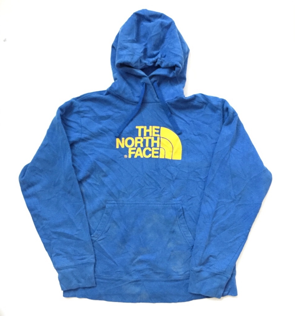 The North Face ノースフェイス アメリカ直輸入 プルオーバーパーカー フード 送料無料 メンズ M 青 ブルー ロゴ ブランド Usa アメカジ スウェット トレーナー 古着卸 業販 アウトドア スポーツ ー品切れー Spec Co Ltd