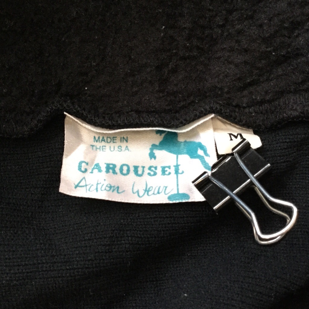 CAROUSEL ����ꥫ���� �ե꡼�����㥱�å� �ץ륪���С����㥱�å� ����̵�� M/�ߥ�ȥ��꡼��x�֥�å� �ϡ��ե��åץ����ѡ� ���ݡ��� �����ȥɥ� �����奢�� �ݥå� MADE IN USA ���ᥫ�� ���岷 ���� ��ǥ����� �ƹ���