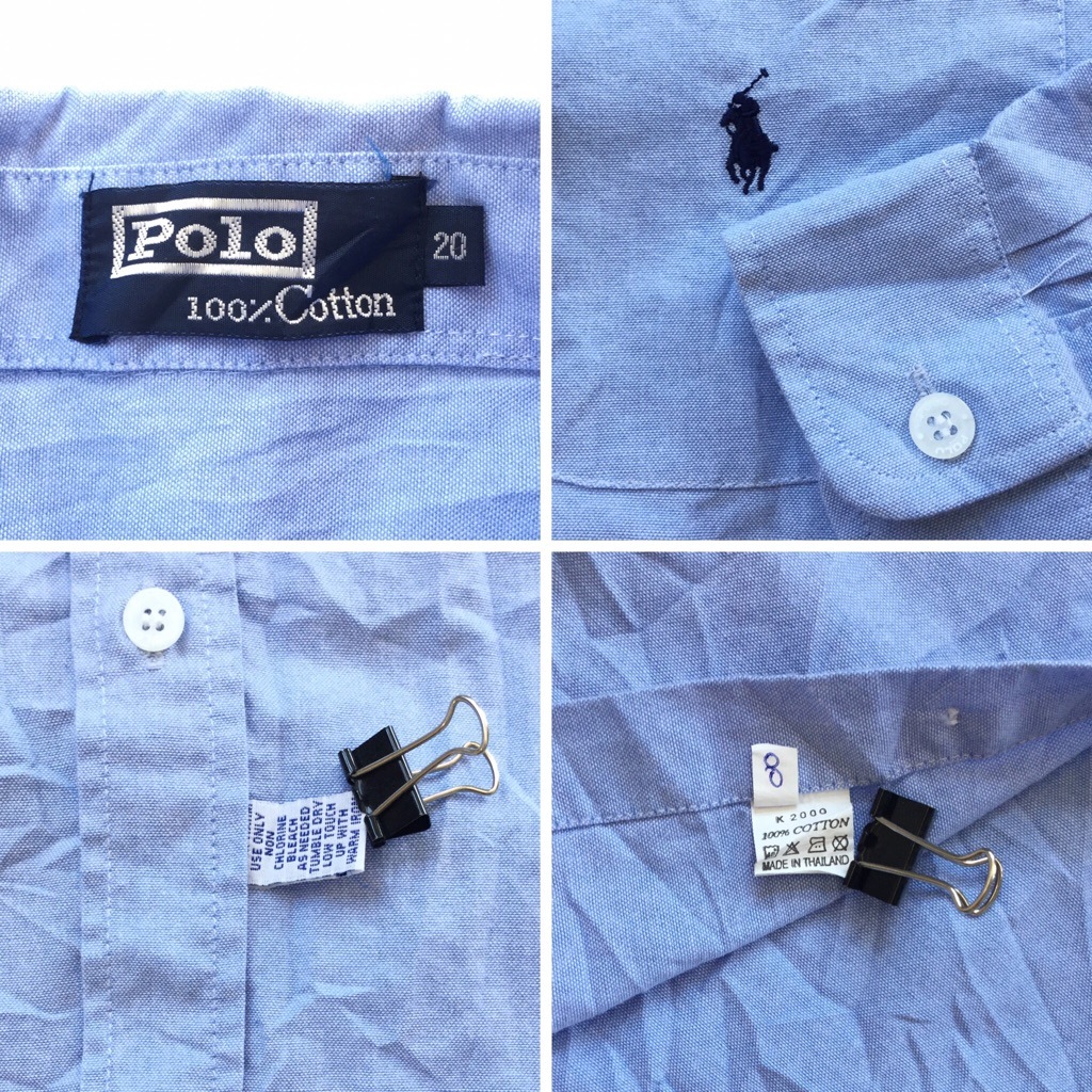 ����ꥫ���� Polo Ĺµ����� �ܥ�������󥷥�� ����̵�� 20/�֥롼����  USA ���ᥫ�� �ȥ�å� ����ץ� ���å����ե����ɥ���� OX ���岷 ���� ��˥��å���