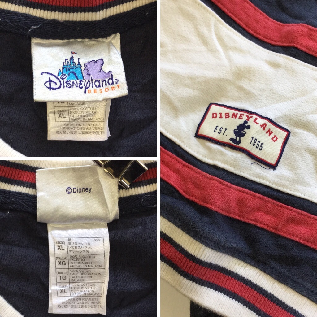 Disney land �ǥ����ˡ����� ȾµT����� ���ݡ���T����� ����̵�� ��� XL/��x��x�� ����ꥫ͢�� USA ���ᥫ�� ���ե������ ���� �֥��� 55 �ߥå����ޥ��� ���岷 ���� ����T �礭�� �ӥå� �����С�