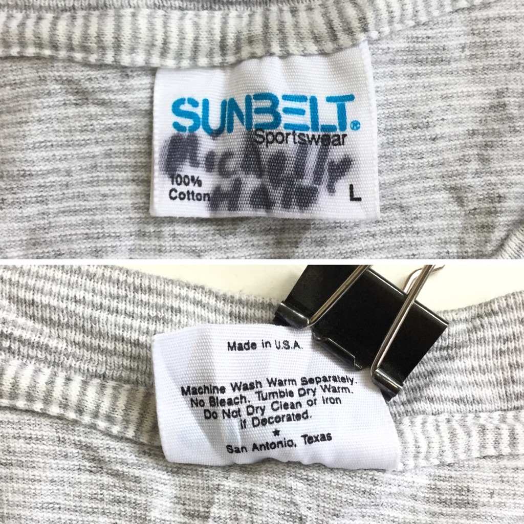 SUNBELT T ꥫľ͢ ԥ ȾµT ̵  L/x졼 ٥ܡ 󥰥륹ƥå MADE IN USA ᥫ 饯 岷 
