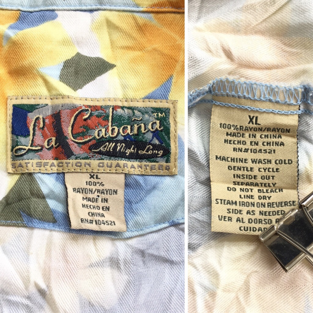 La Cabana ǥ Ⱦµ֥饦 ϥ磻 ꥫľ͢ XL/֥롼x ϥ  ϥӥ ϥ磻  ꥾ 硼 ܥ  USA ᥫ   ̵ 礭 ӥå С