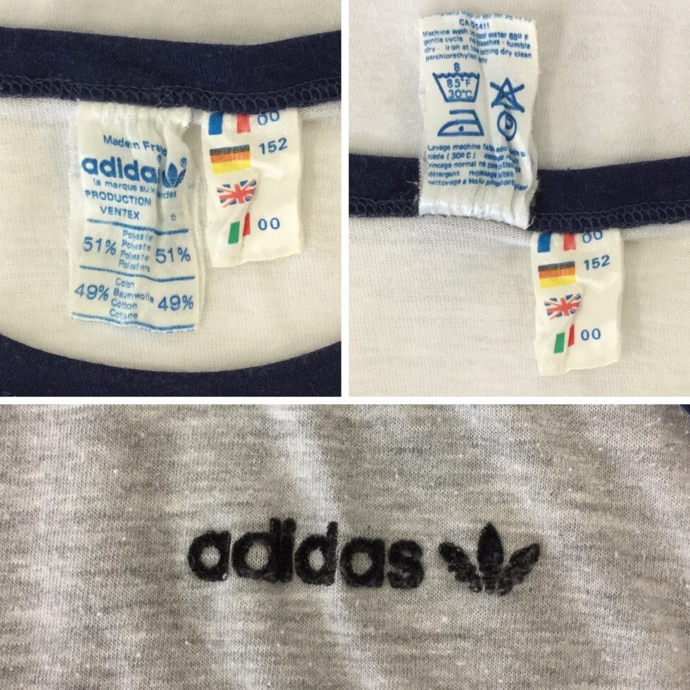 adidas ǥ Made in France ĥ ȾµT å ݡ 70'80's 