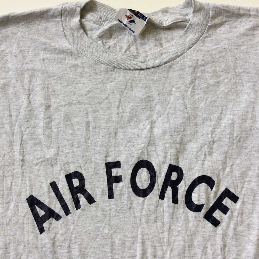 AIR FORCE ե ꥫ ȾµT XXL/ߤꥰ졼 USAľ͢ ̵ ӥå 2XL LL XO 礭 ߥ꥿꡼ ߡ
