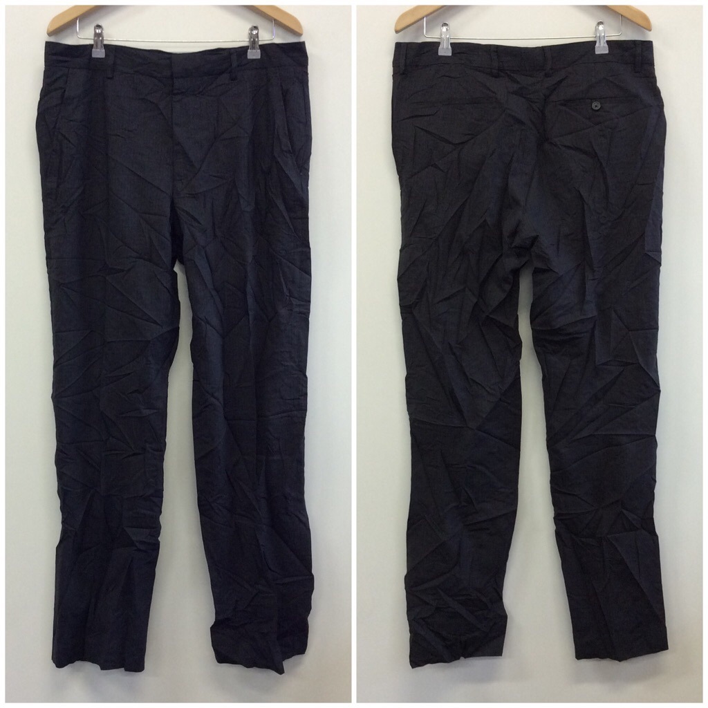 BANANA REPUBLIC �Хʥʡ���ѥ֥�å� ����ꥫ͢�� �ԥ󥹥ȥ饤�� ����å��� �����ĥѥ�� ����̵�� W35/���㥳���륰�졼 USA L-XL �֥��� ��������