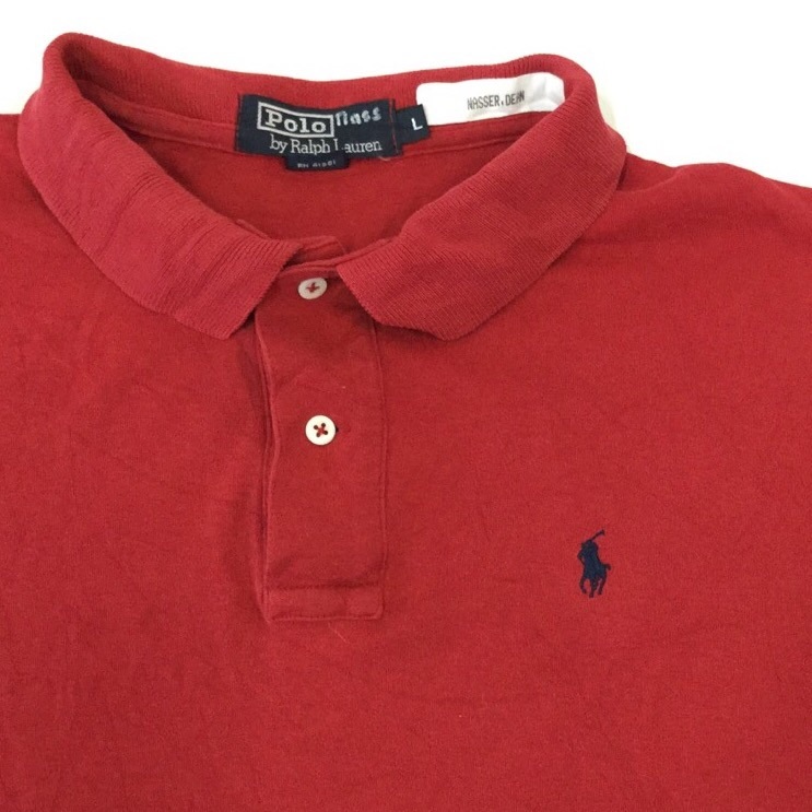 Polo by Ralph Lauren �ݥ� ���ե������ MADE-IN-USA Ⱦµ�ݥ������ L/�ֿ� ����̵�� �֥��� ���ݡ��� ���ᥫ�� ����ꥫ���� ���ܥ���