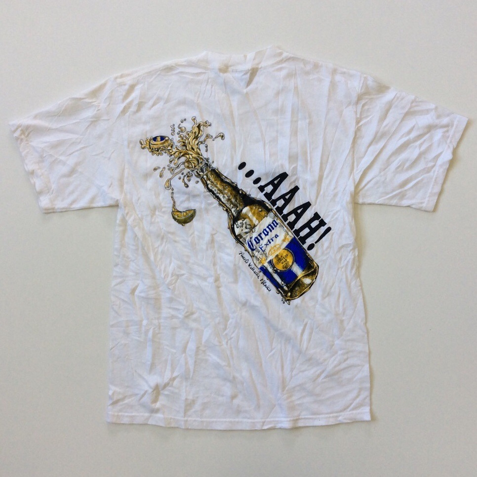 Corona Extra �����ʥӡ��� USA͢�� ȾµT����� ����̵�� M/�� �ᥭ������ ���� SAVE WATER DRINK BEER ����ꥫ ���ᥫ�� ��T �������ȥ�