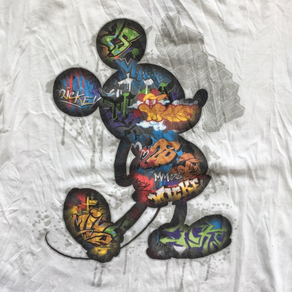 MICKEY �ߥå����ޥ��� ȾµT����� S/�� ����̵�� Disney �ǥ����ˡ� �����T USA����