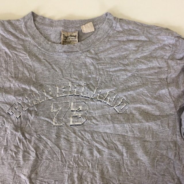 Timberland �ƥ���С����� ĹµT����� XL/���졼 ����ꥫ͢�� ����̵�� ����T �����ȥɥ� �����奢�� ���岷 USA����