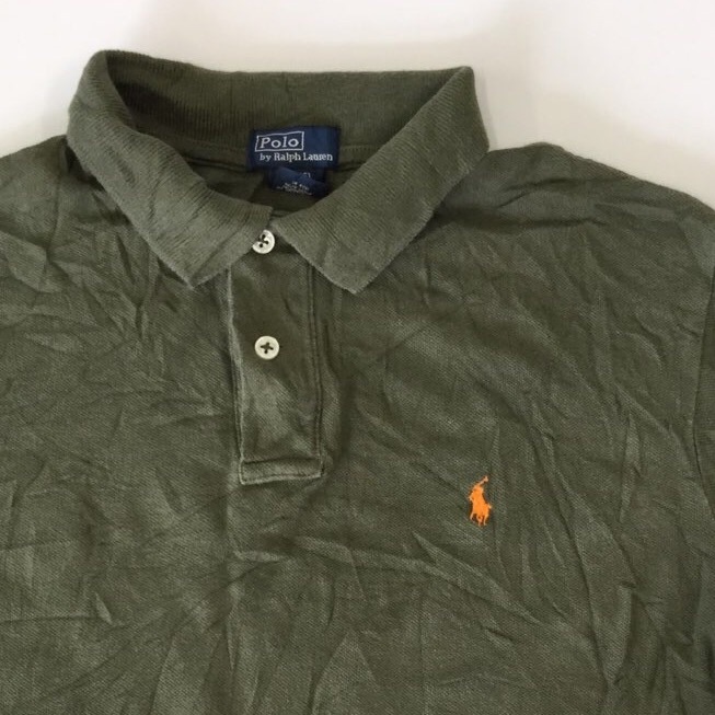 Polo by Ralph Lauren �ݥ� ���ե������ ����ꥫ͢�� Ⱦµ�ݥ������ ���å������� L (14-16) ��� S/���㥳���륰�졼 ����̵�� �֥��� ���λ� ���ᥫ�� USA �Ҷ���