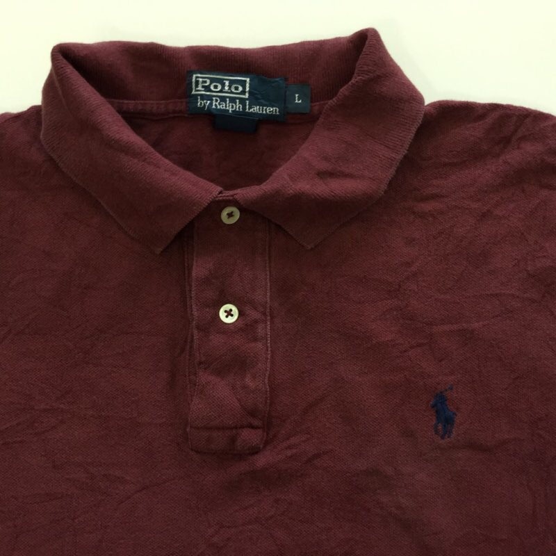 Polo by Ralph Lauren �ݥ� ���ե������ Ⱦµ�ݥ������ L/���󥸿� ����ꥫľ͢�� ����̵�� �֥��� ����� ���ᥫ�� USA���� 2�ܥ���