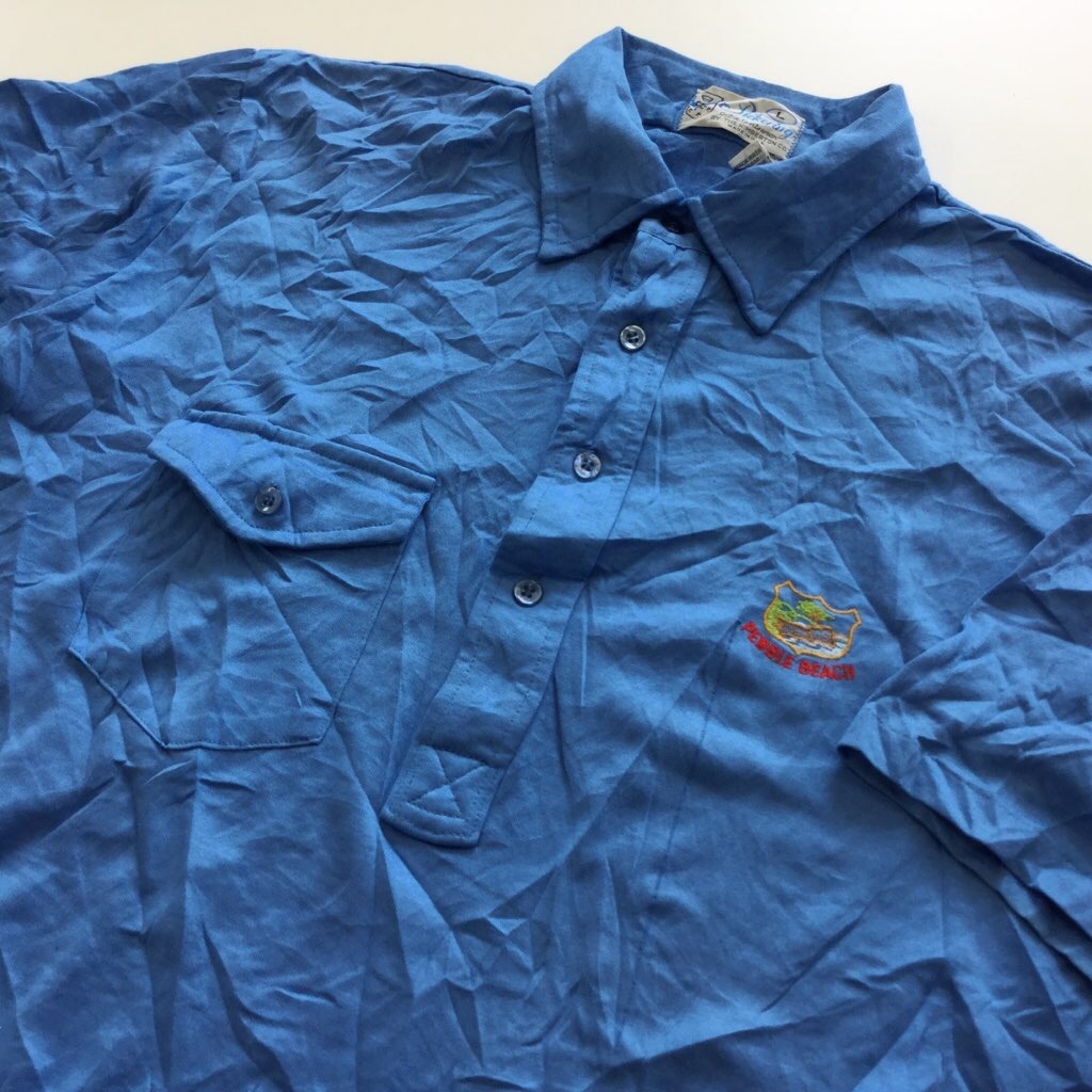 ����ꥫľ͢�� Ⱦµ�ݥ������ ����̵�� L/�忧 MADE-IN-USA �ݥꥷ��� ��ȥ� US���� PEBBLE-BEACH ���ݥ��å� ���ݥ����