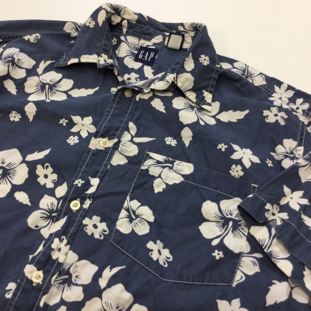 GAP ����å� ����ꥫ͢�� Ⱦµ����� M/���� ����̵�� �֥��� �ϥ磻���� �����ϥ���� �ե��� �ϥ��ӥ����� ���ᥫ�� USA ALOHA HAWAIIAN