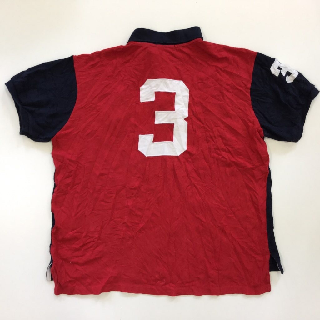 POLO by Ralph Lauren ݥ ե ӥåݥˡ ꥫľ͢ Ⱦµݥ XL/x ̵ USA ֥  ᥫ 礭 ӥå