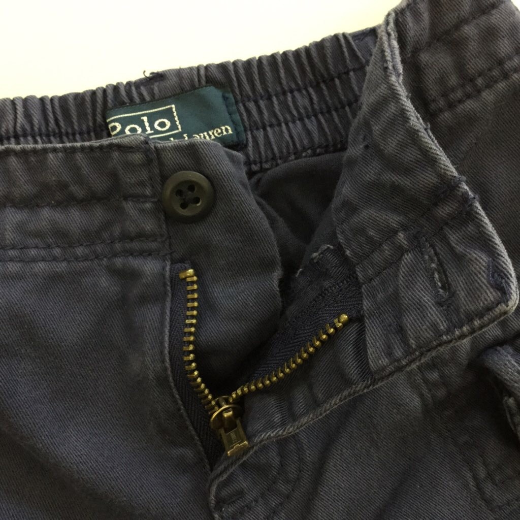 Polo Ralph Lauren ポロ ラルフローレン アメリカ輸入 カーゴパンツ キッズ 24m 紺 送料無料 ショーツ 短パン ブランド アメカジ Usa古着 アメリカ古着 子供服 ボーイズ ボトムス 春 夏 Spec Co Ltd