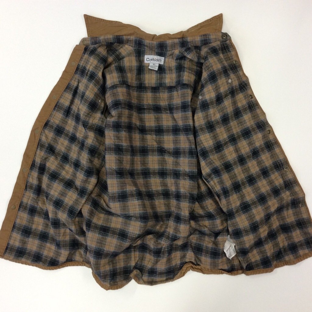 CARHARTT �����ϡ��� Ĺµ�������� ���å��� ���� ����̵�� S��M/�㡦�֥饦�� ����ꥫľ͢�� USA ���ᥫ�� �֥��� ���� �ͥ륤��ʡ��դ� ���岷 ���� DIY �����