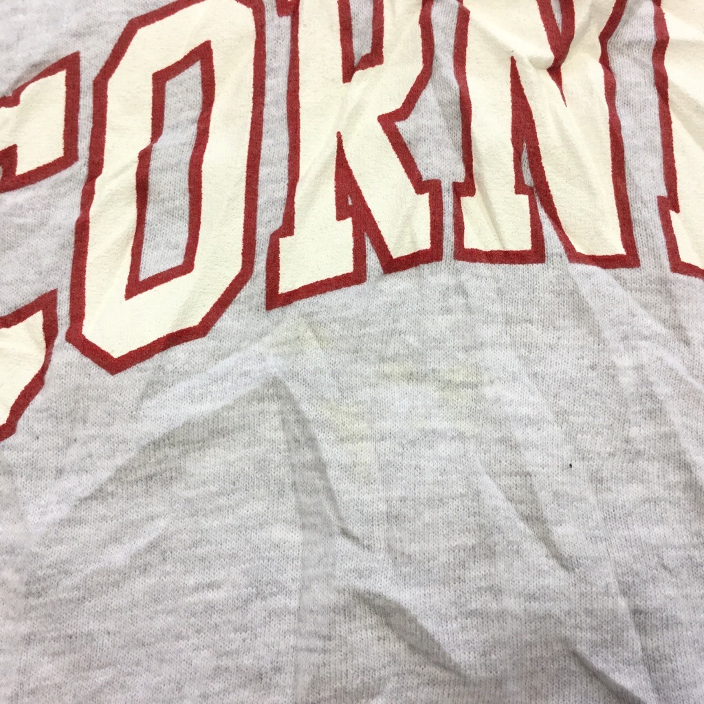 CORNELL �����ͥ���� ����å��������å� �ȥ졼�ʡ� ����̵�� XL/���ߤꥰ�졼 ����ꥫ͢�� USA ���ᥫ�� RUSSELL ATHLETIC ��å��륢������å� �֥��� ���� �礭�� LL O �ӥå� �����С� �����å� ���岷 ����