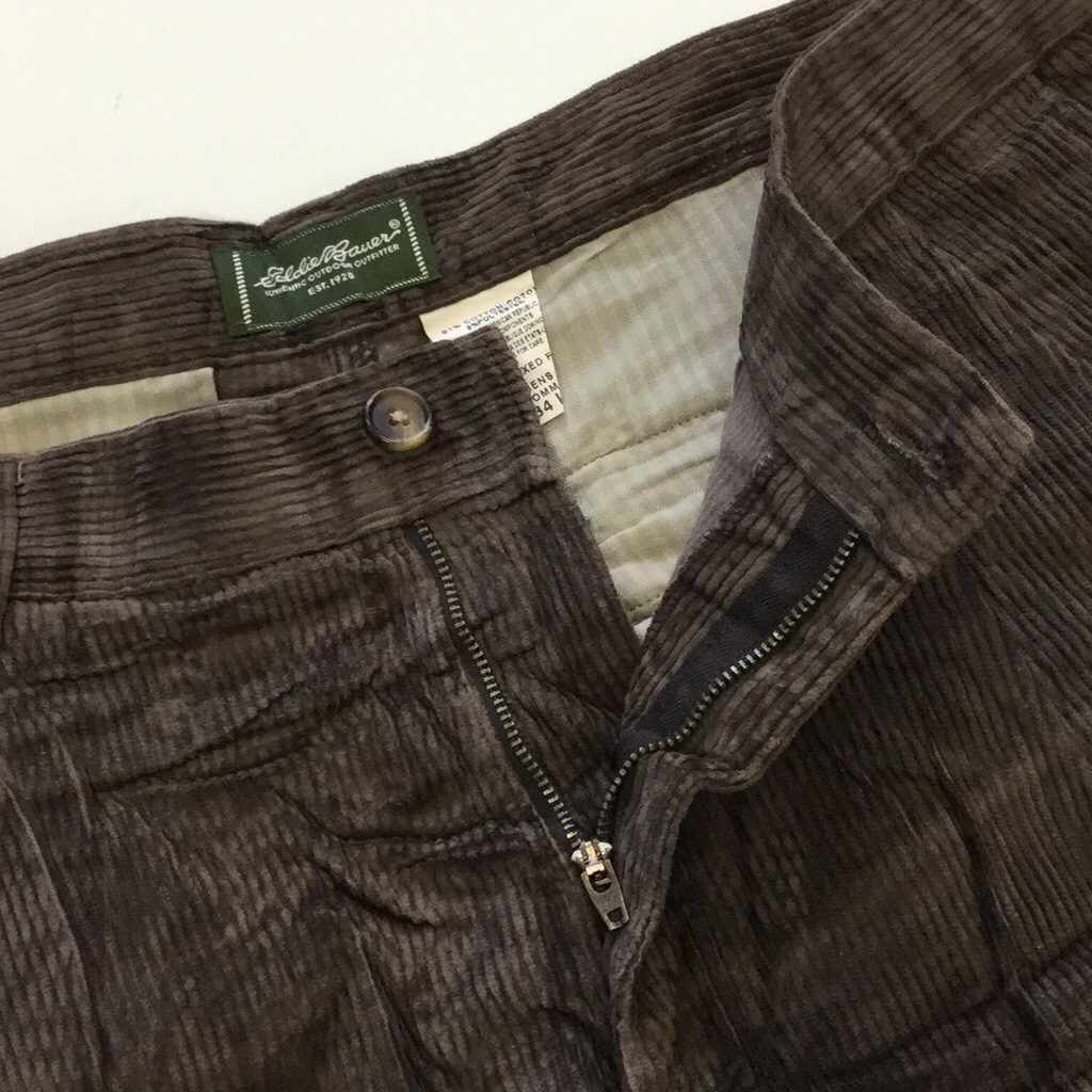 Eddie Bauer ǥХ  ǥѥ ѥ ̵  W34/㡦֥饦 ꥫ͢ USA ᥫ ֥ 磻ɥԥå ƥ å 岷 