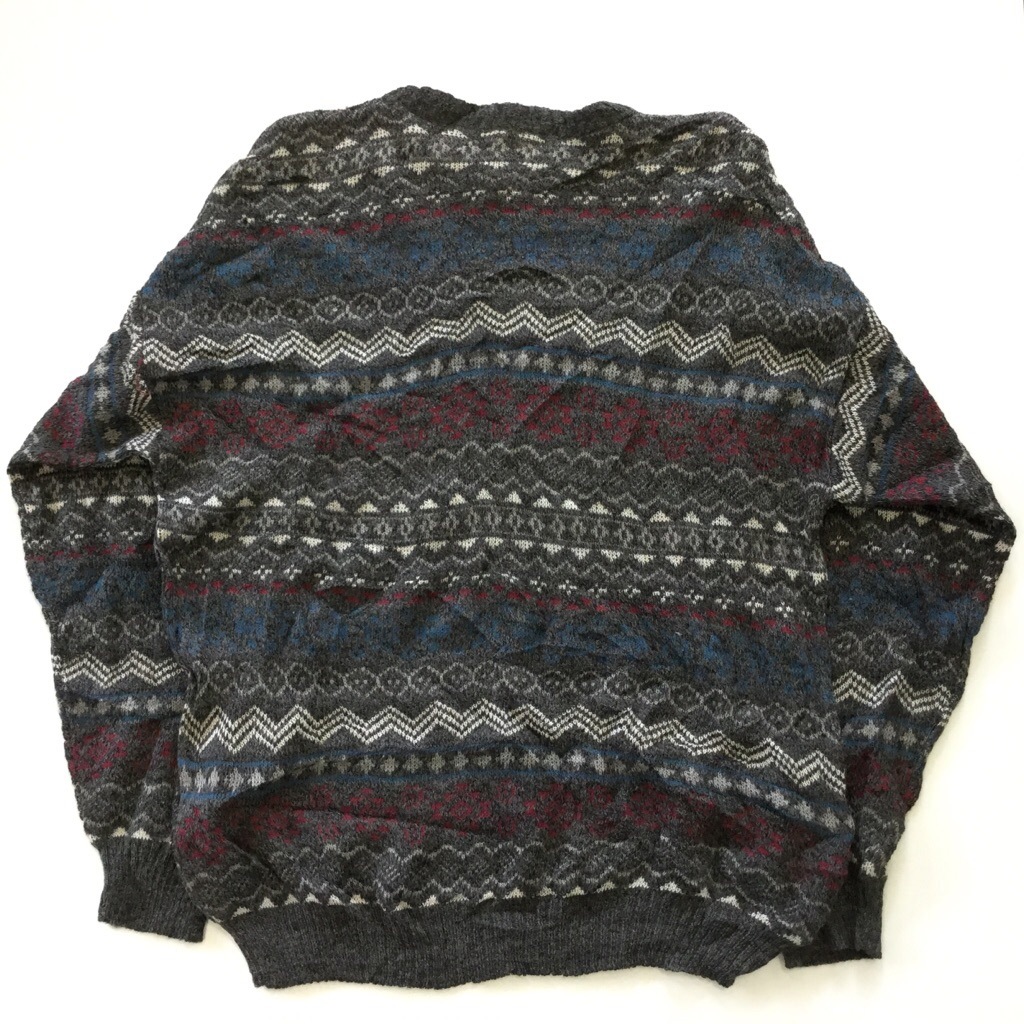 ����ꥫ͢�� ������������ �˥å� MADE IN ITALY ����̵�� XL/���졼�� ��ʪ ���� ���롼�ͥå� US���� ���岷 ����