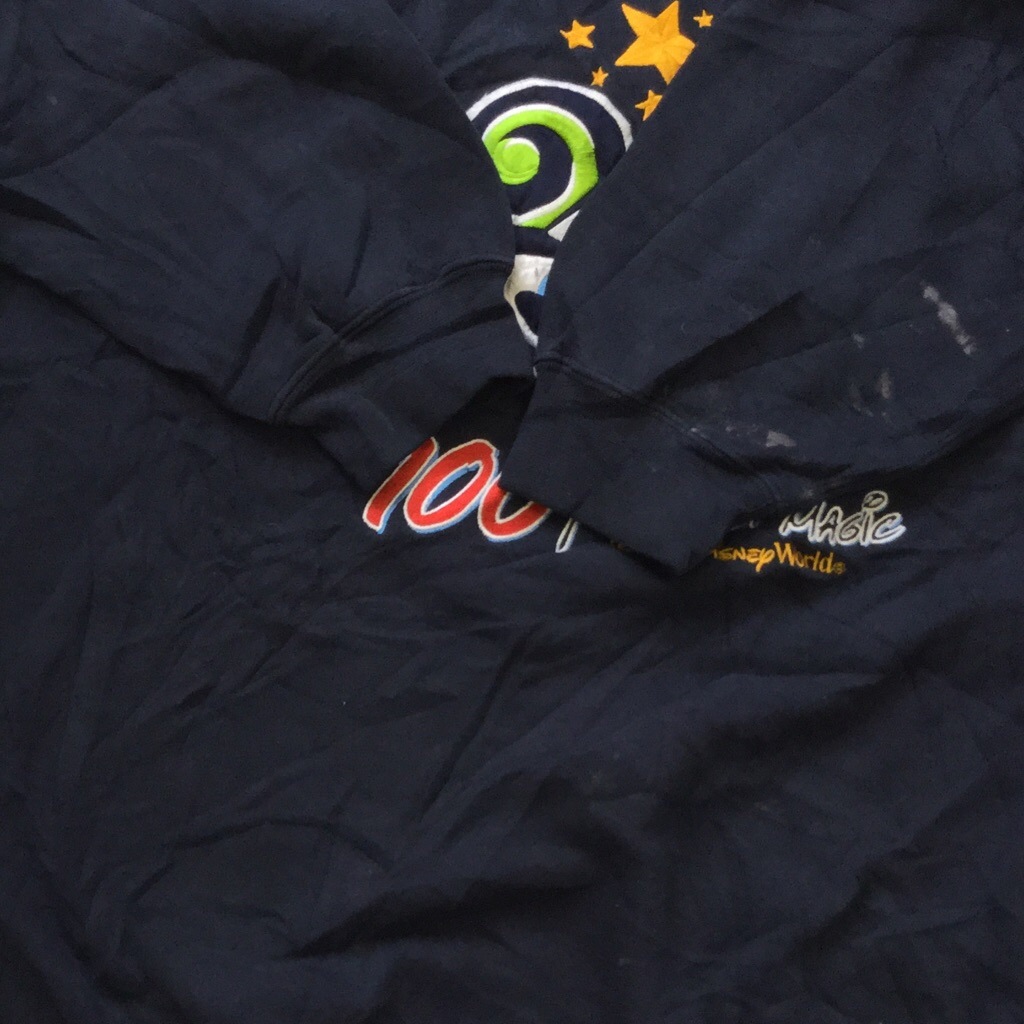 Walt Disney World ウォルト ディズニー ワールド 100years Of Magic マジカルミッキー スウェット トレーナー メンズ Xl 紺 ネイビー 刺繍 アメリカ古着 古着卸 送料無料 輸入品 大きい ビッグ オーバー ー品切れー Spec Co Ltd