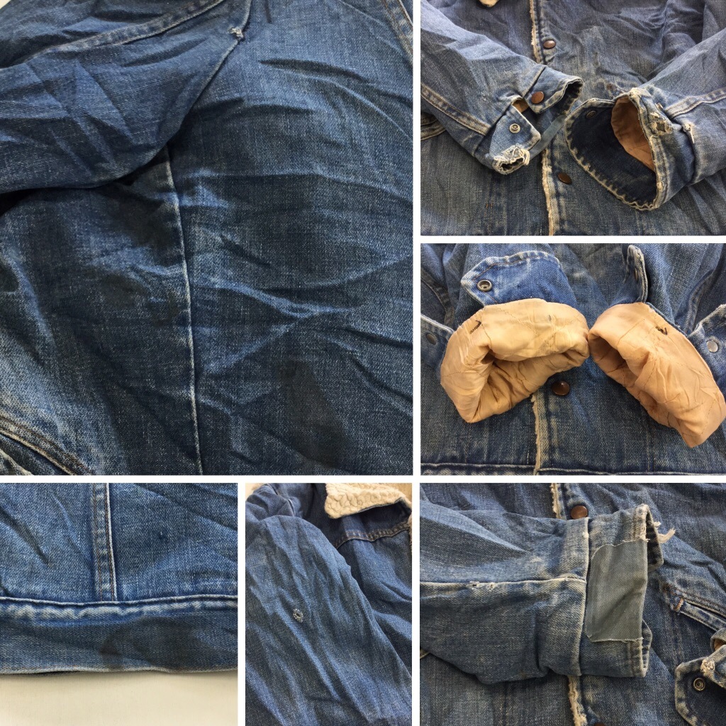 WRANGLER ��󥰥顼 ��ܥ� G����� �ǥ˥ॸ�㥱�å� ����̵�� L����/�ǥ˥�֥롼 WRANGE COAT ����ꥫ͢�� USA ���ᥫ�� �֥��� ��������� �ܥ��饤�ʡ� ΢�� 2�ݥ��å� ���岷 ����