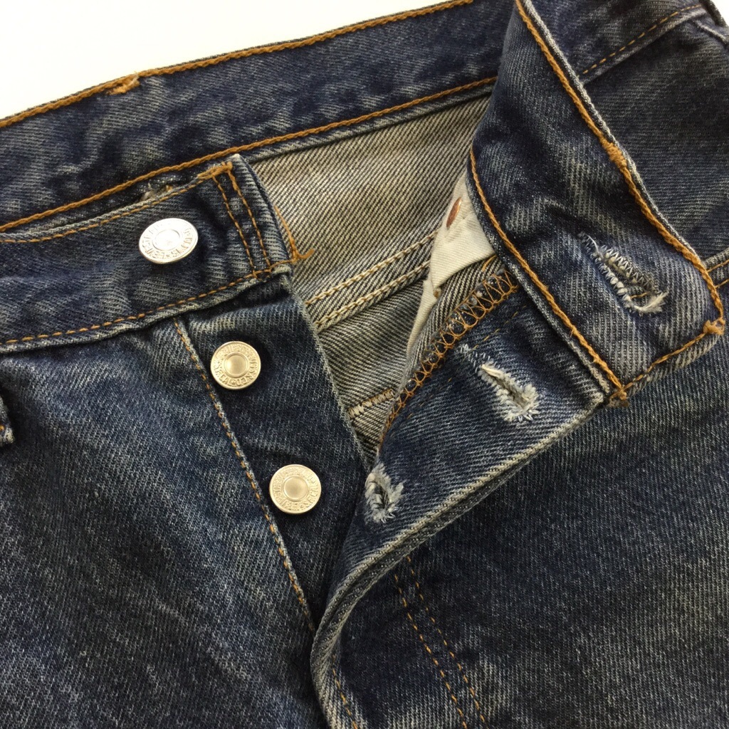 Levi��s 501 �꡼�Х��� ��ᥤ�� �ǥ˥ॹ������ W31/�ǥ˥�֥롼 ����ꥫľ͢�� �ߥ˥������� ���᡼�� ��� ����̵�� USA���� ���岷 ����