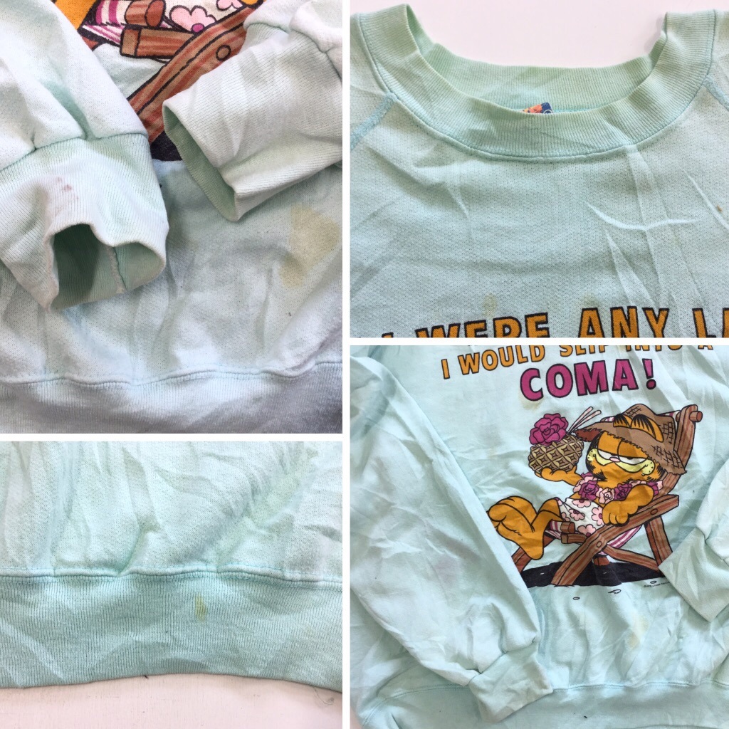 Garfield �����ե������ ����ꥫ���� ��ǥ����� ��� �������å� �ȥ졼�ʡ� L/�ߥ�ȥ��꡼�� ���ᥳ�� ����� ������� �ӥ�ơ��� �����å� MADE IN U.S.A. ���岷 ����̵�� ͢����