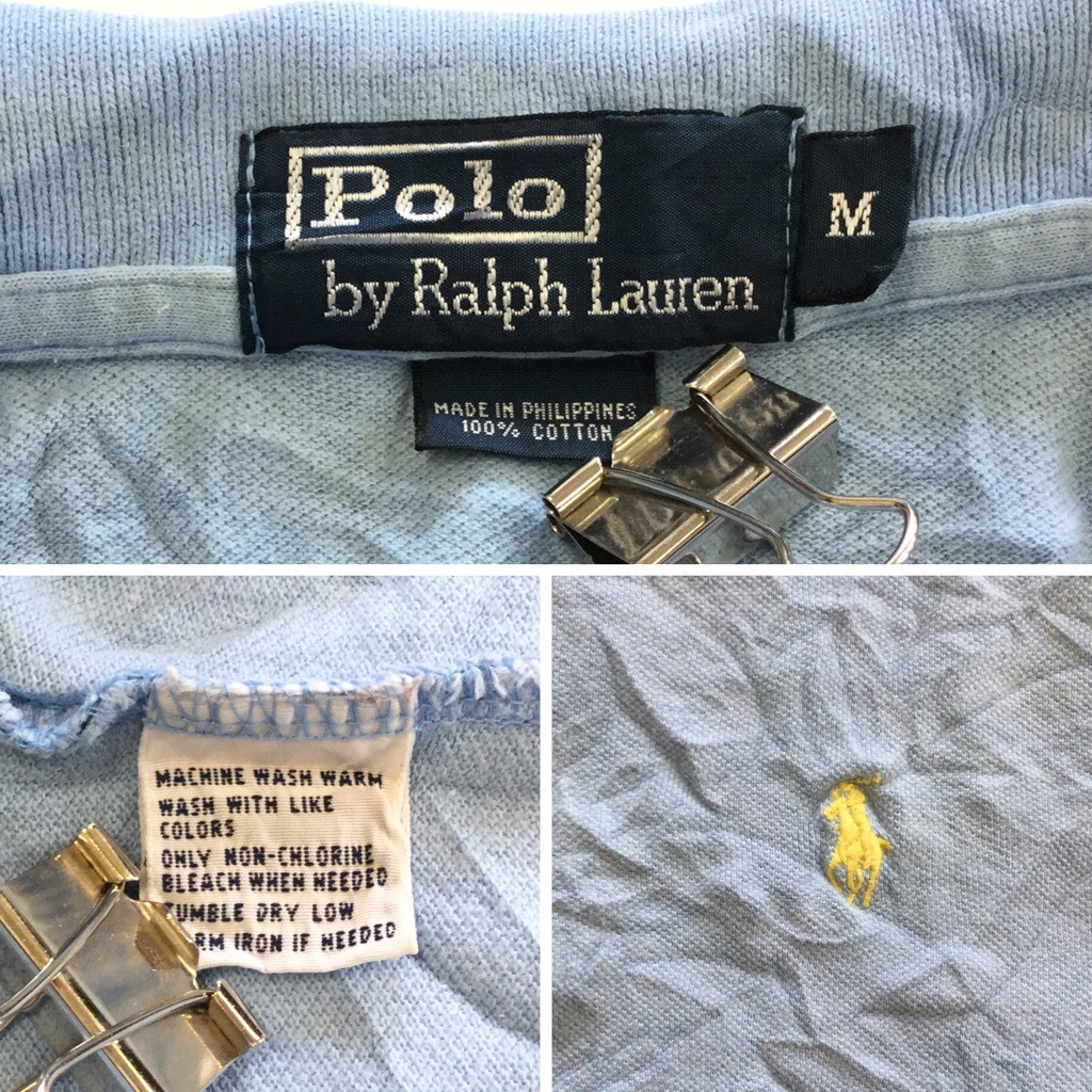Polo by Ralph Lauren �ݥ� ���ե������ Ⱦµ�ݥ������ ����̵�� ��� M/�忧 �֥��� ���λ� ����� ���ᥫ�� ���� ���ݡ��� �ݥˡ� �ɽ� USA ����ץ� ���� ����ꥫ����