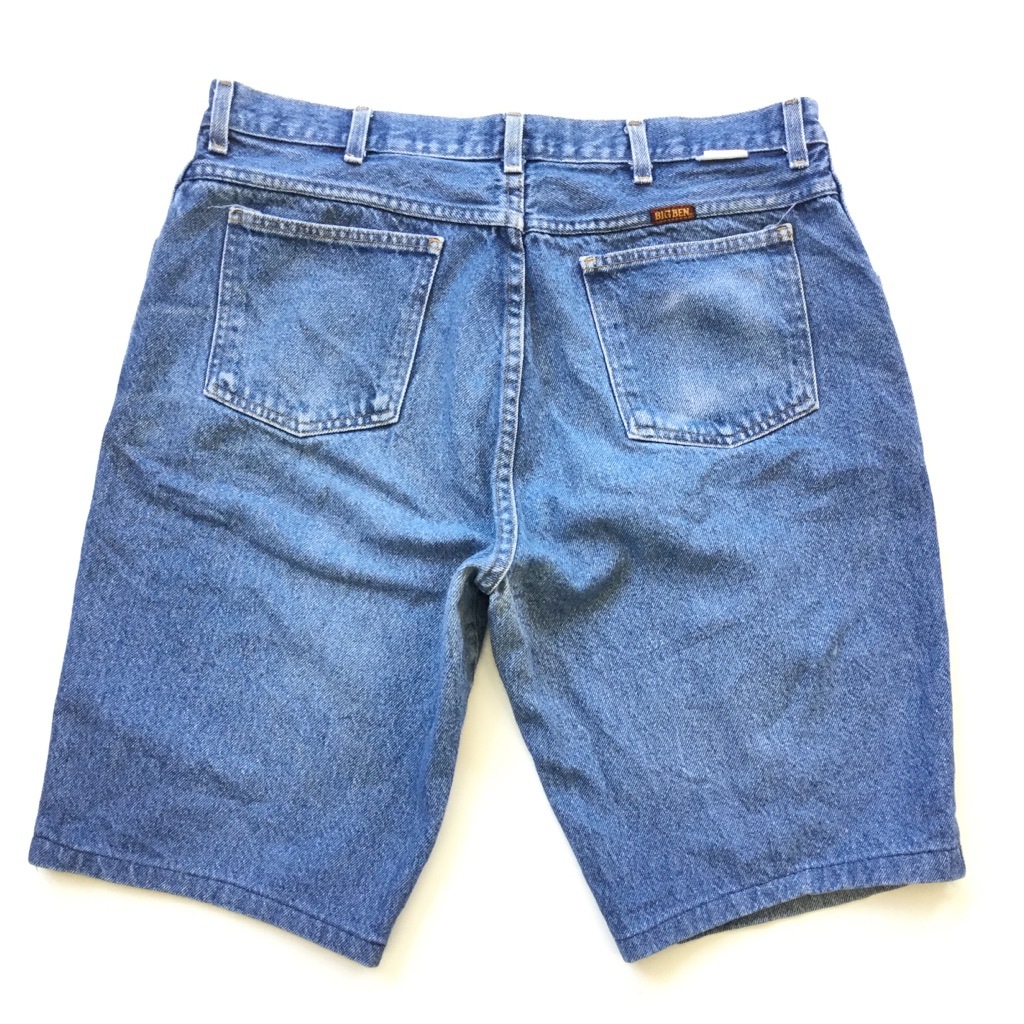 BIG BEN �ӥå��٥� ����ꥫ͢�� �ǥ˥�ѥ�� ���åȥ��� ���硼�� ����̵�� W36/�֥롼�ǥ˥� û�ѥ� �ϡ��եѥ�� �����ѥ� ���ᥫ�� USA ���岷 ���� XL �ӥå� �礭�� �����С�